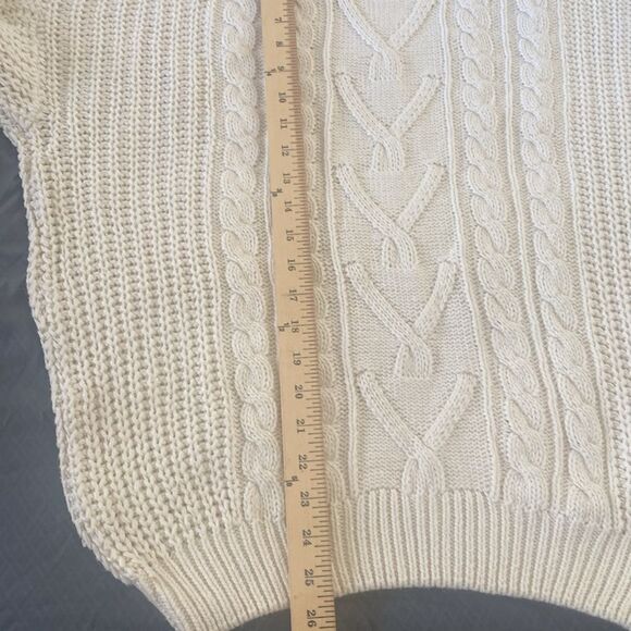 HUNTING HORN Ramie/Cotton Knitted Pullover Sweater Size L - Picture 7 of 9